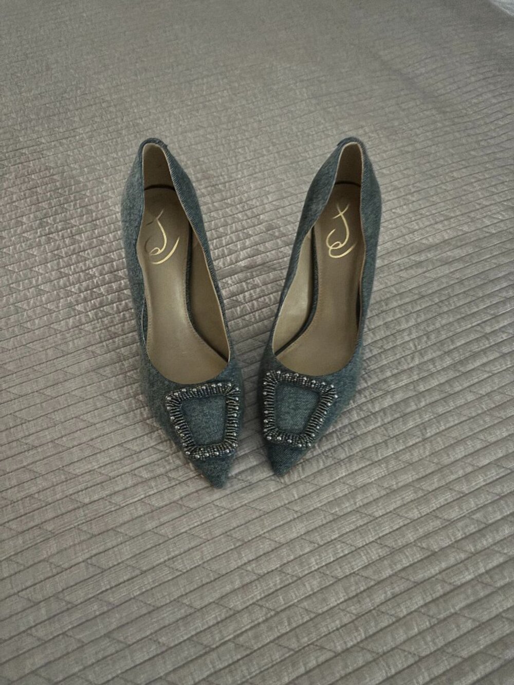 Steve Madden, denim pumps, size 7.5